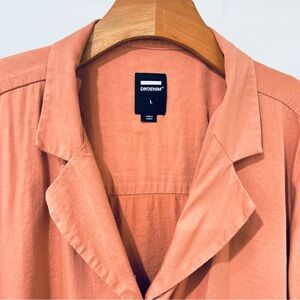 ASOS - Dr. Denim Salmon Pink Button Down Shirt